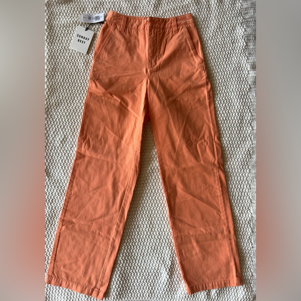 Aritzia Sunday Best Jaden Pant - Apricot - Size 00